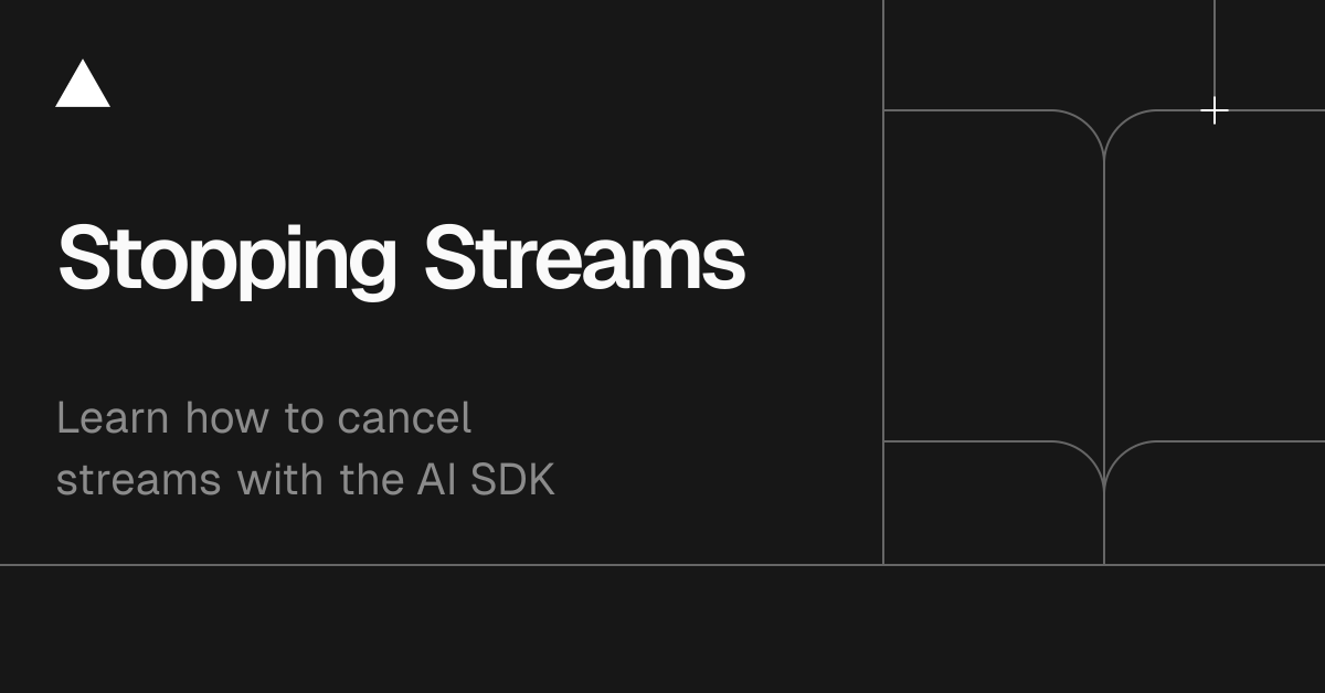 Advanced: Stopping Streams