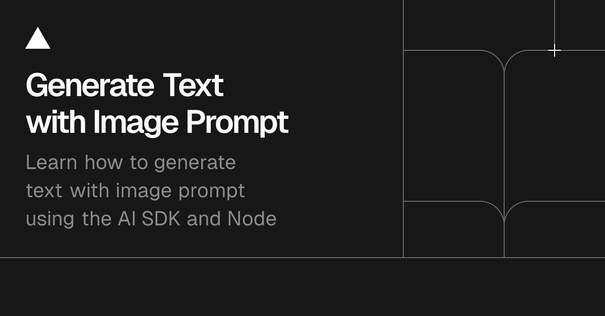 Node: Generate Text with Image Prompt