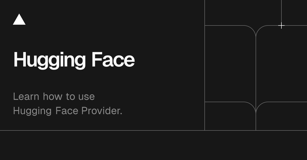AI SDK Providers: Hugging Face