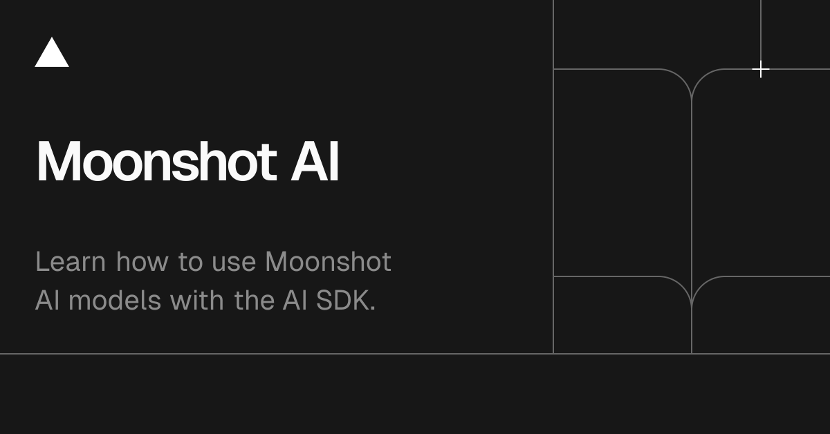 AI SDK Providers: Moonshot AI