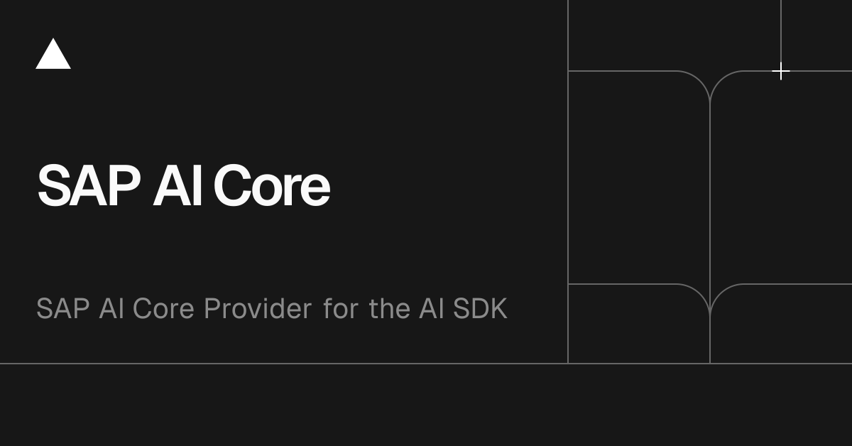 Community Providers: SAP AI Core