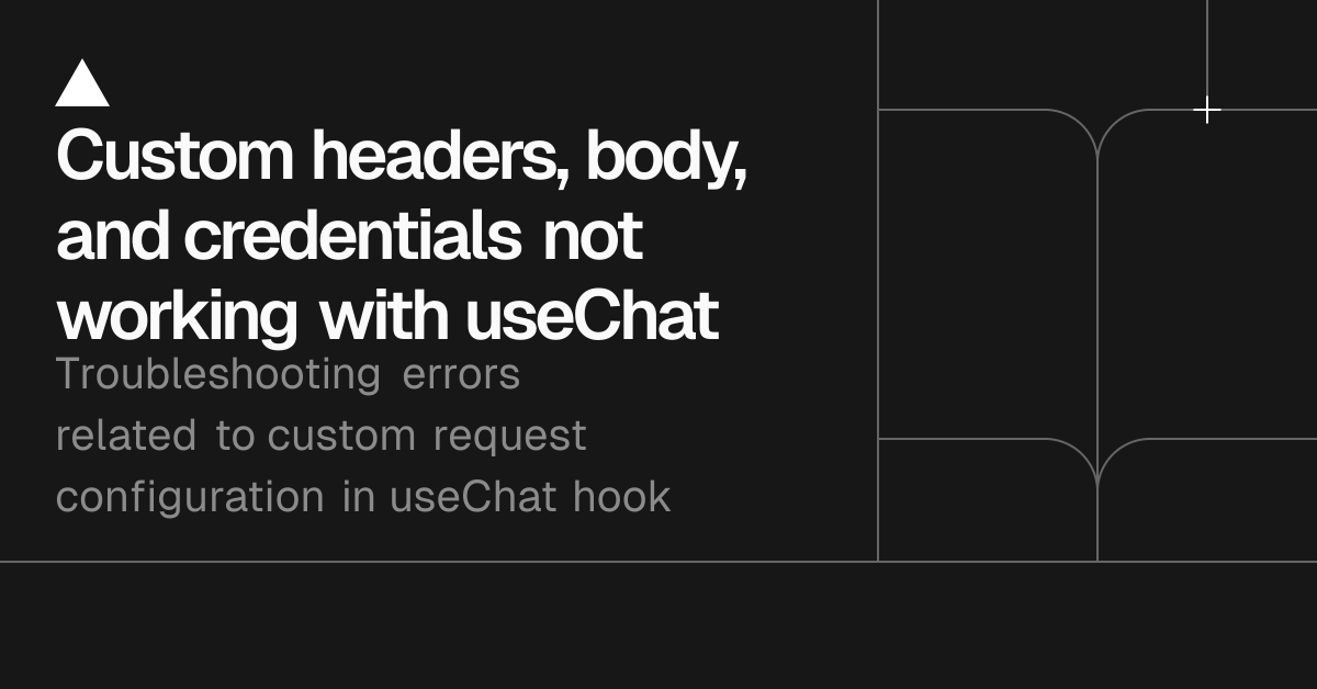 Troubleshooting: Custom headers, body, and credentials not working with ...
